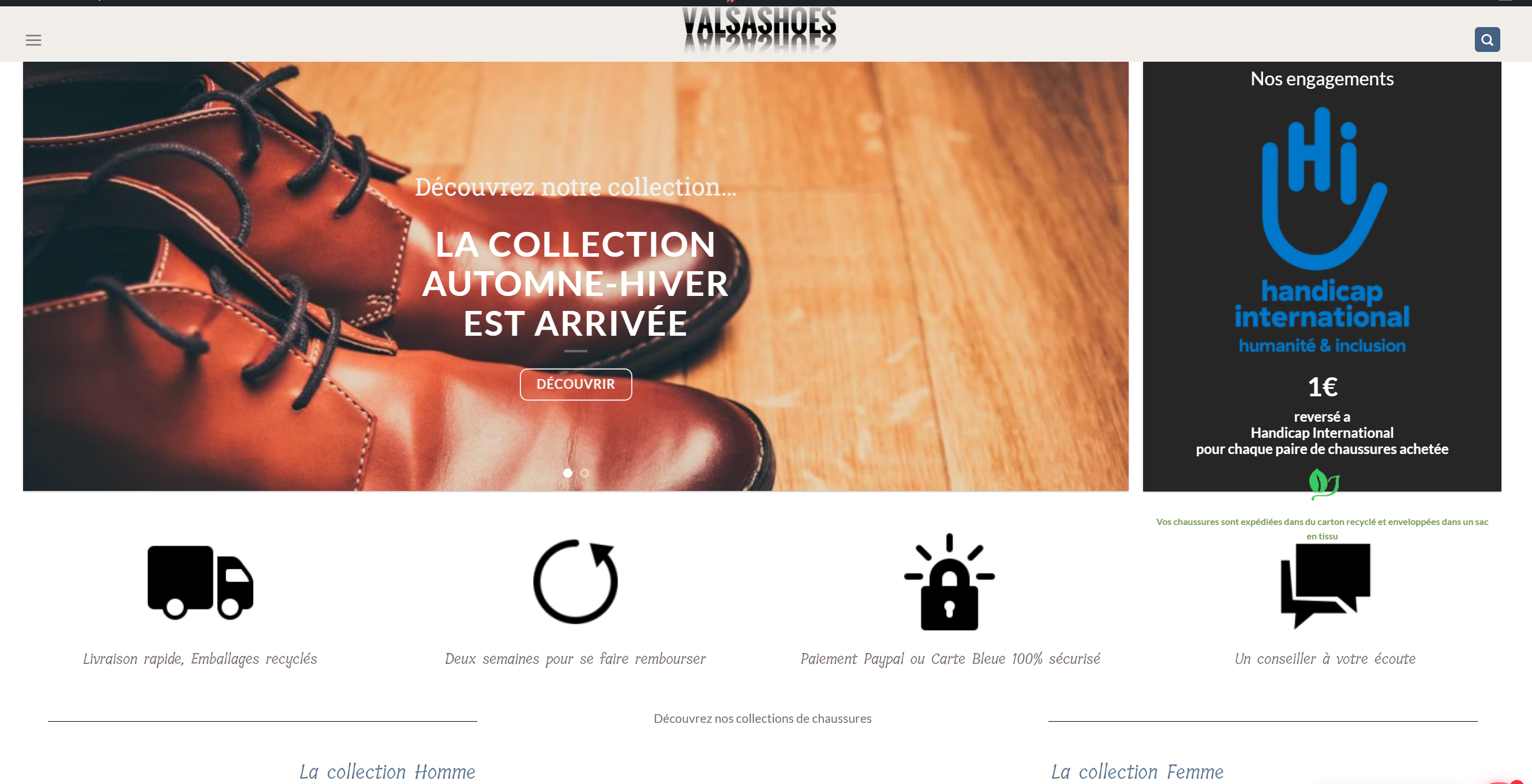 site ecommerce wordpress